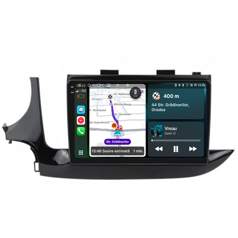 Navigatie Opel Mokka (2016-2020), Ecran 9 inch, Carplay / Android auto, Youtube, Waze