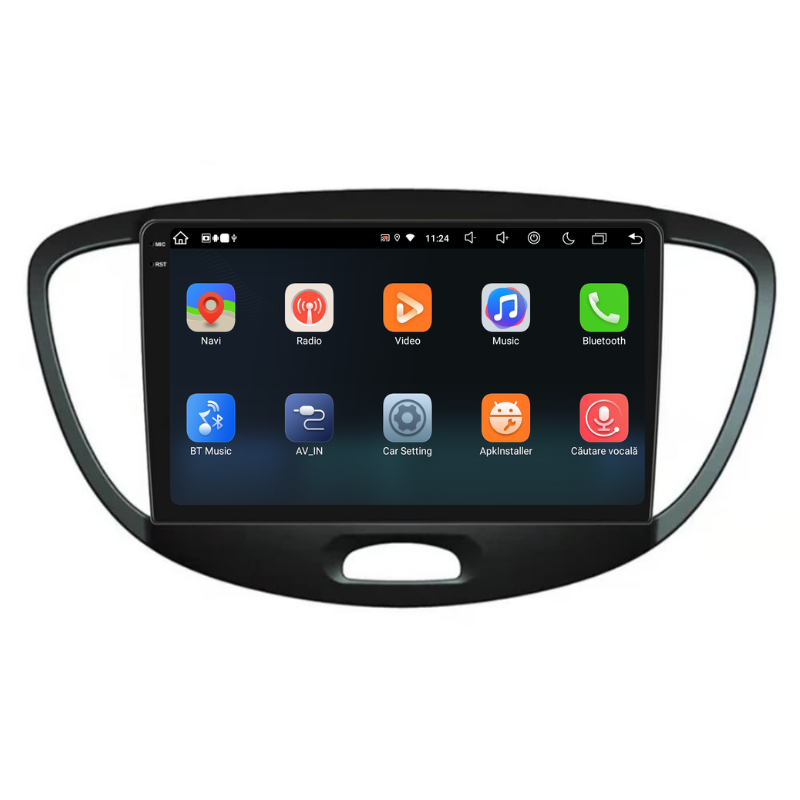 Navigatie Hyundai i10 (2007-2013), Ecran 9 inch, Carplay / Android auto, Youtube, Waze