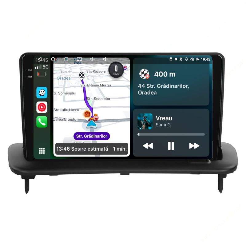Navigatie Volvo C70 (2004-2012), Ecran 9 inch, Carplay / Android auto, Youtube, Waze
