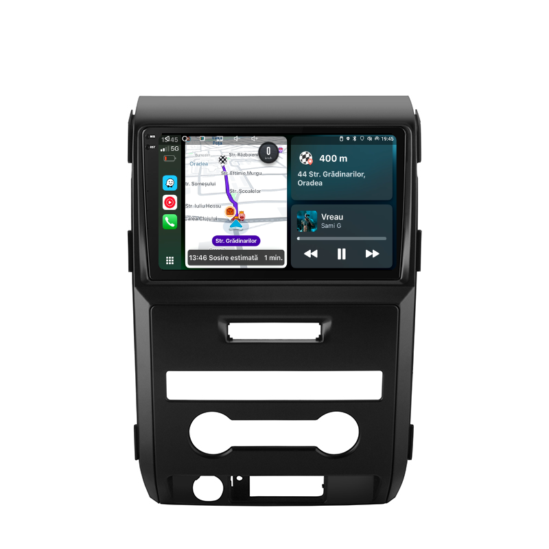 Navigatie Ford F150 (2008-2014), Ecran 9 inch, Carplay / Android auto, Youtube, Waze