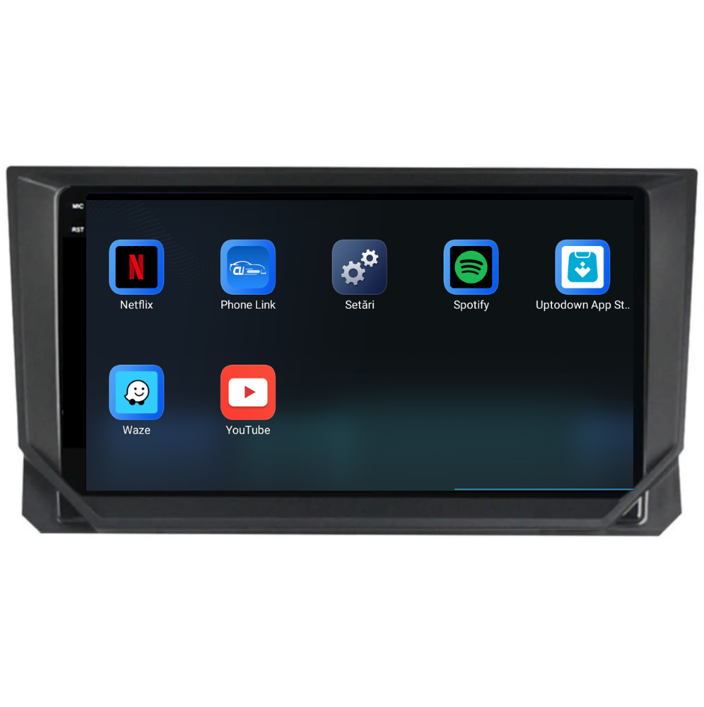 Navigatie Seat Ibiza 5 (2017-2022), Ecran 9 inch, Carplay / Android auto, Youtube, Waze