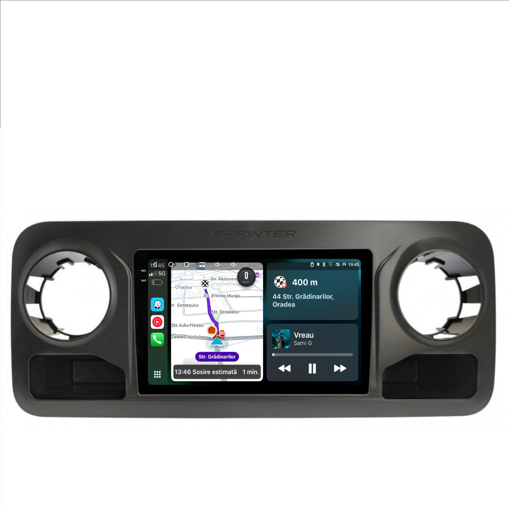 Navigatie Mercedes Sprinter (2018-2022), Android, Ecran 10", Carplay / Android Auto