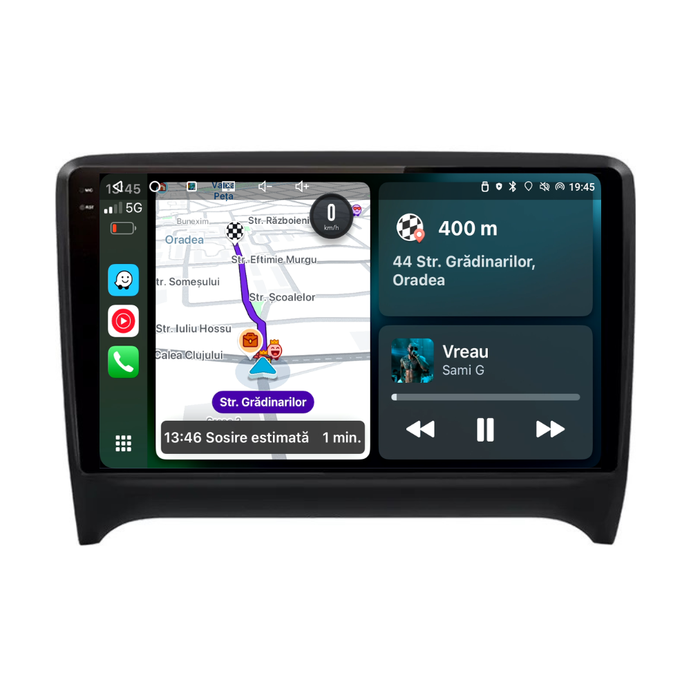 Navigatie Audi TT (2006-2014) Android, 9", Carplay / Android Auto
