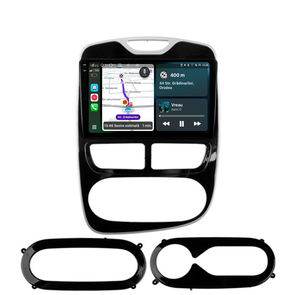 Navigatie Renault Clio 4 (2012-2016),  Ecran 10", Carplay / Android auto
