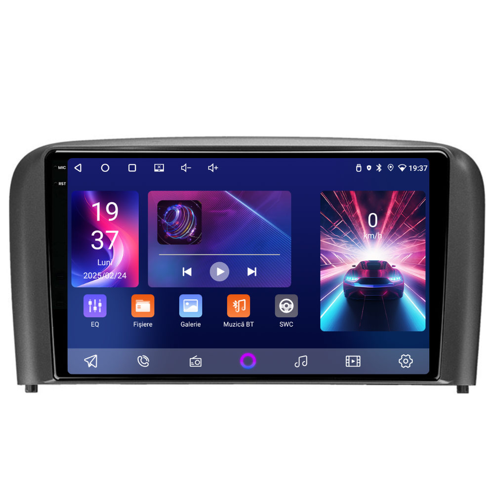 Navigatie Volvo S80 (1998-2004), Ecran 9 inch, Carplay / Android auto, Youtube, Waze