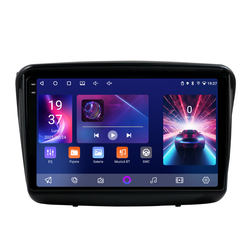 Navigatie Mitsubishi Pajero Sport (2006-2013), Ecran 9 inch, Carplay / Android auto, Youtube, Waze