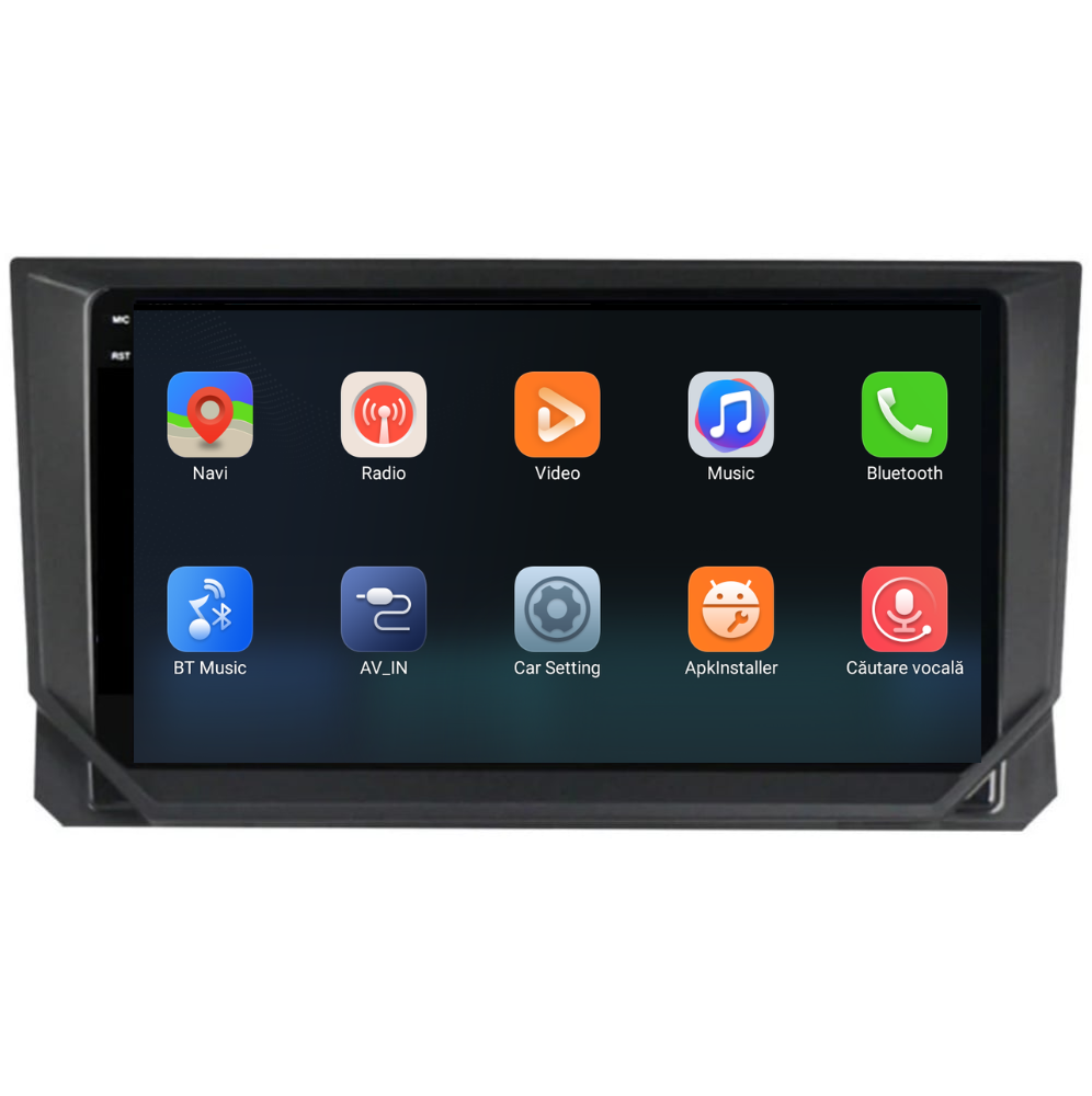 Navigatie Seat Ibiza 5 (2017-2022), Ecran 9 inch, Carplay / Android auto, Youtube, Waze