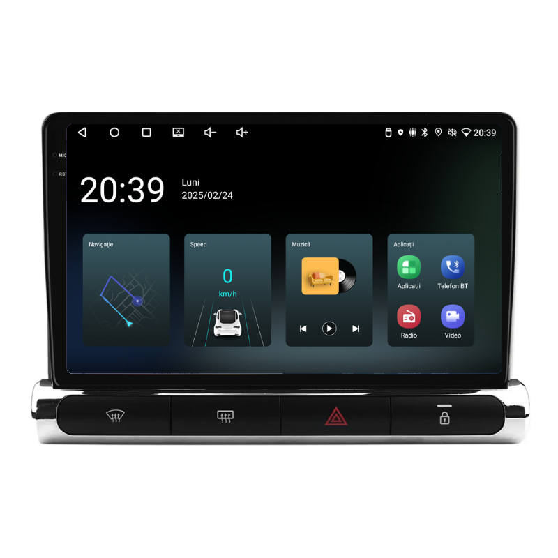 Navigatie Citroen C3 / C3 Aircross (2016-2024), Ecran 9 inch, Carplay / Android auto, Youtube, Waze