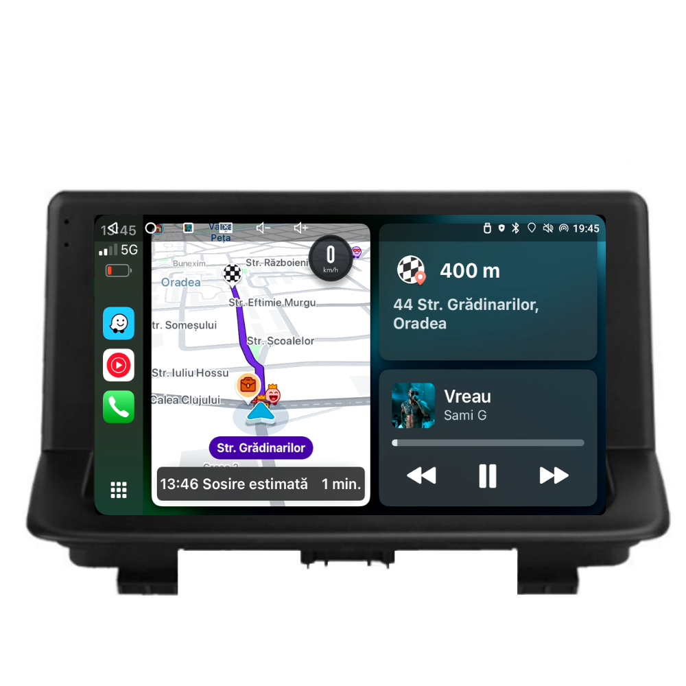 Navigatie Audi Q3 (2011-2018), Android, 9", carplay / android auto