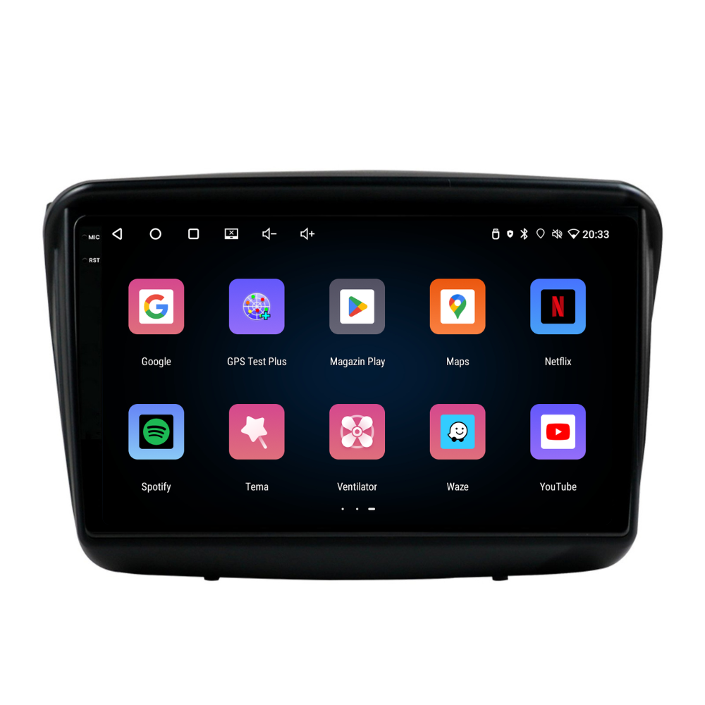 Navigatie Mitsubishi Pajero Sport (2006-2013), Ecran 9 inch, Carplay / Android auto, Youtube, Waze