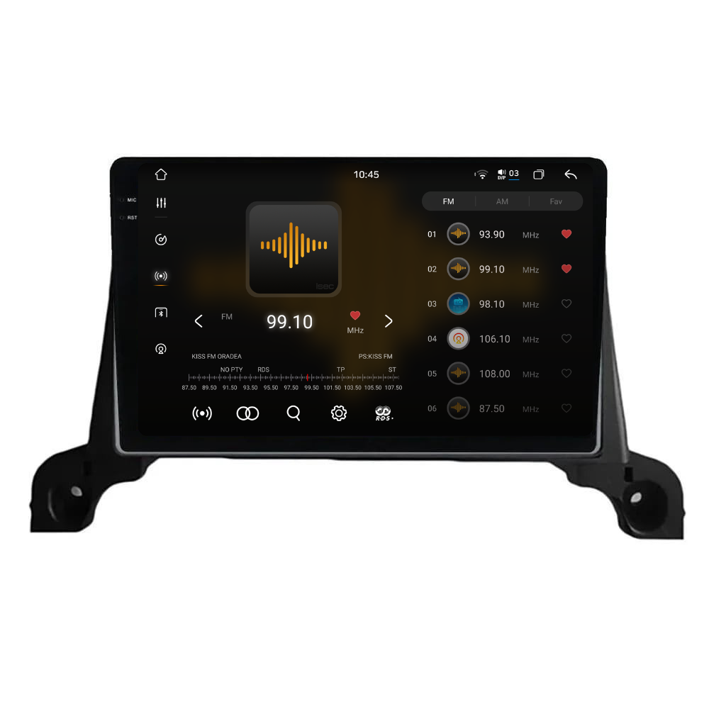 Navigatie Peugeot 5008 (2017-2020), Ecran 9", Carplay / Android Auto
