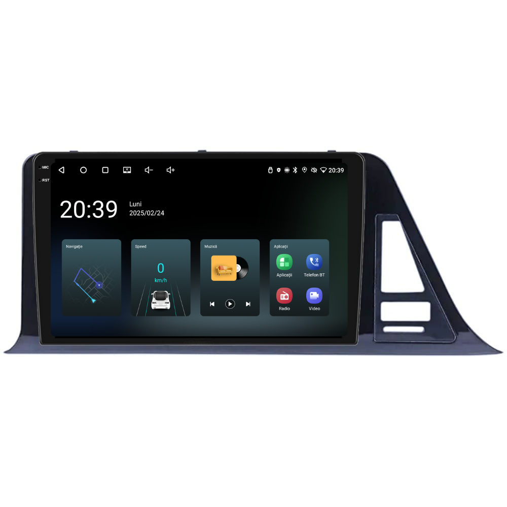 Navigatie Toyota CHR (2016-2020), Ecran 9 inch, Carplay / Android auto, Youtube, Waze