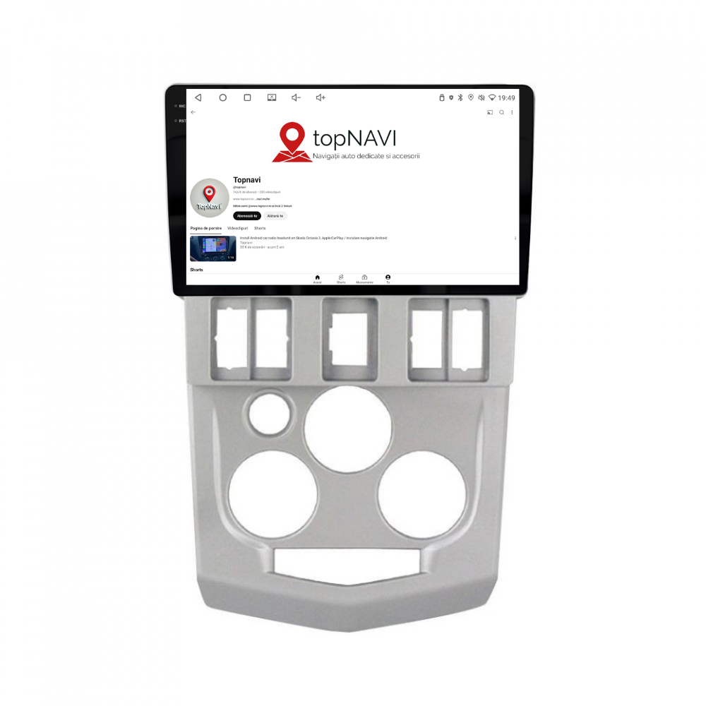 Navigatie Dacia Logan 1 (2004-2008), Android, Ecran 9", Carplay / Android auto