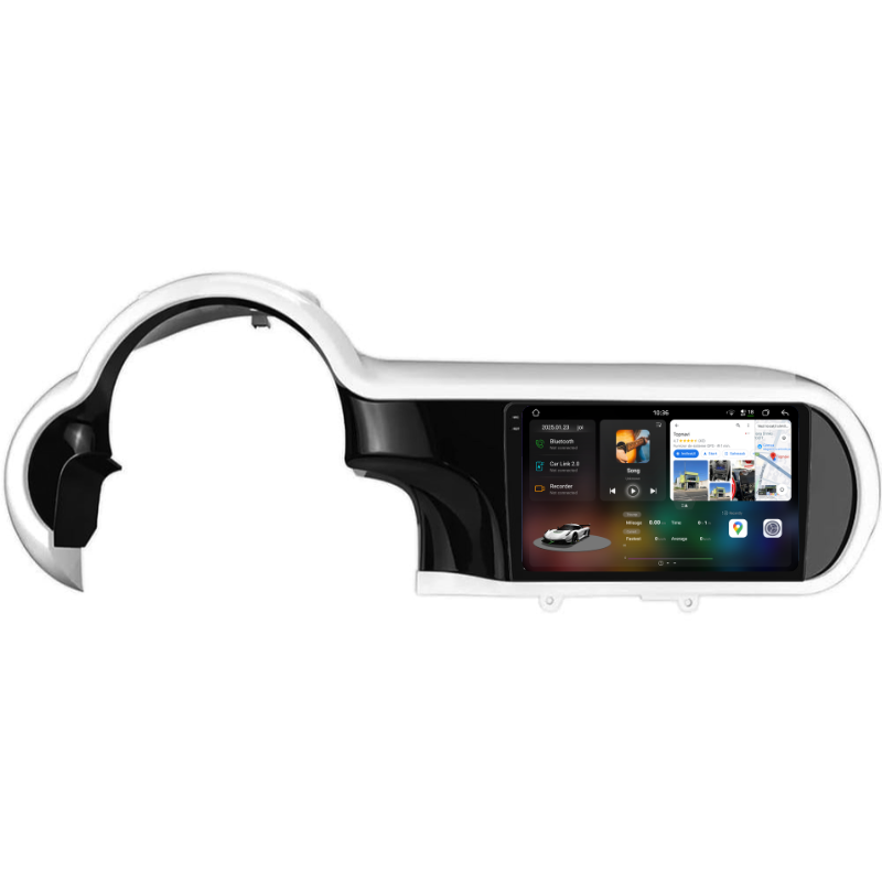 Navigatie Renault Twingo (2014-2024), Ecran 9 inch, Carplay / Android auto, Youtube, Waze