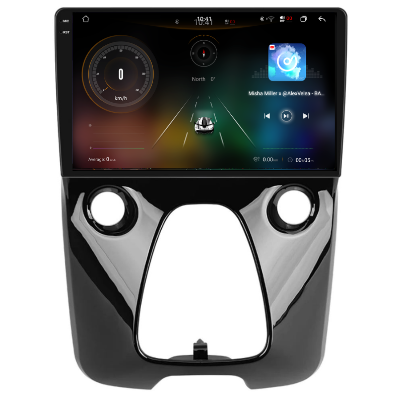 Navigatie Citroen C1 (2014-2022), Ecran 10 inch, Carplay / Android auto, Youtube, Waze