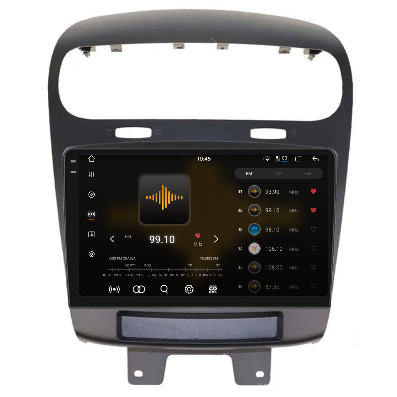 Navigatie Fiat Freemont (2012-2020), Ecran 9 inch, Carplay / Android auto, Youtube, Waze