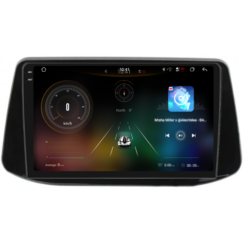 Navigatie Hyundai i30 (2017+), Ecran 9 inch, Carplay / Android auto, Youtube, Waze