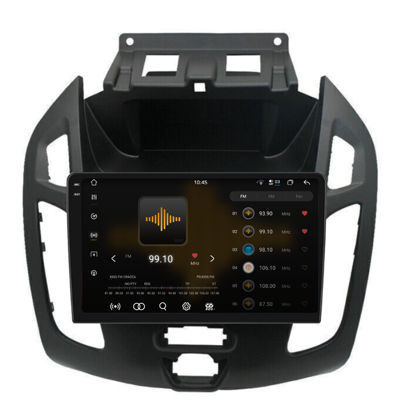 Navigatie Ford Transit Connect (2013-2018), Ecran 9 inch, Carplay / Android auto, Youtube, Waze