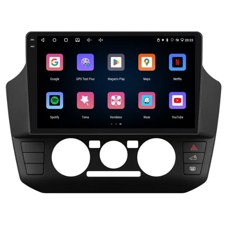 Navigatie Volkswagen Up (2017-2023), Ecran 9 inch, Carplay / Android auto, Youtube, Waze