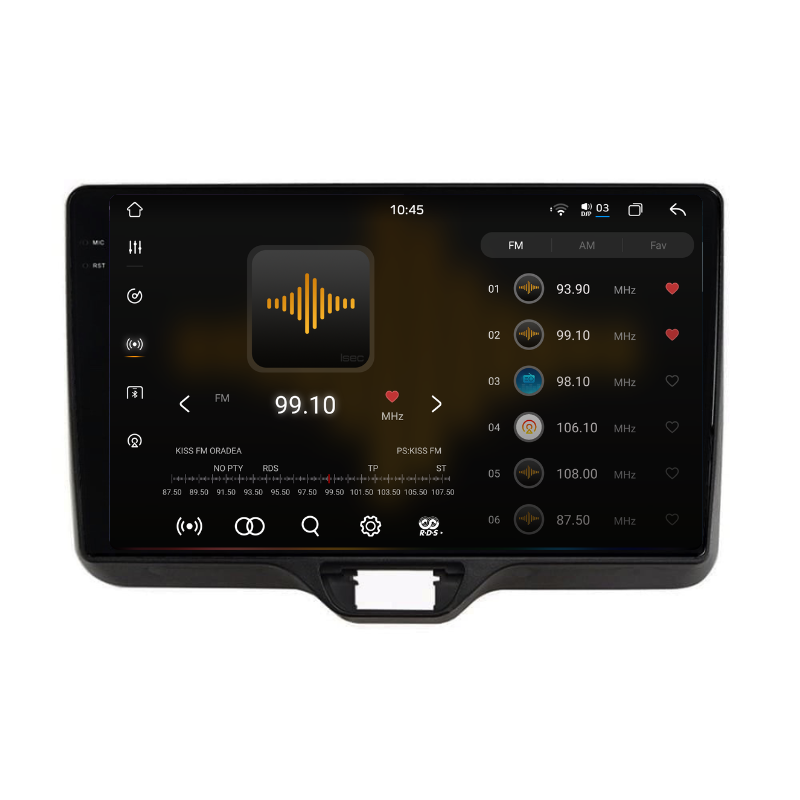 Navigatie Toyota Yaris (2018-2025), Ecran 10 inch, Carplay / Android auto, Youtube, Waze