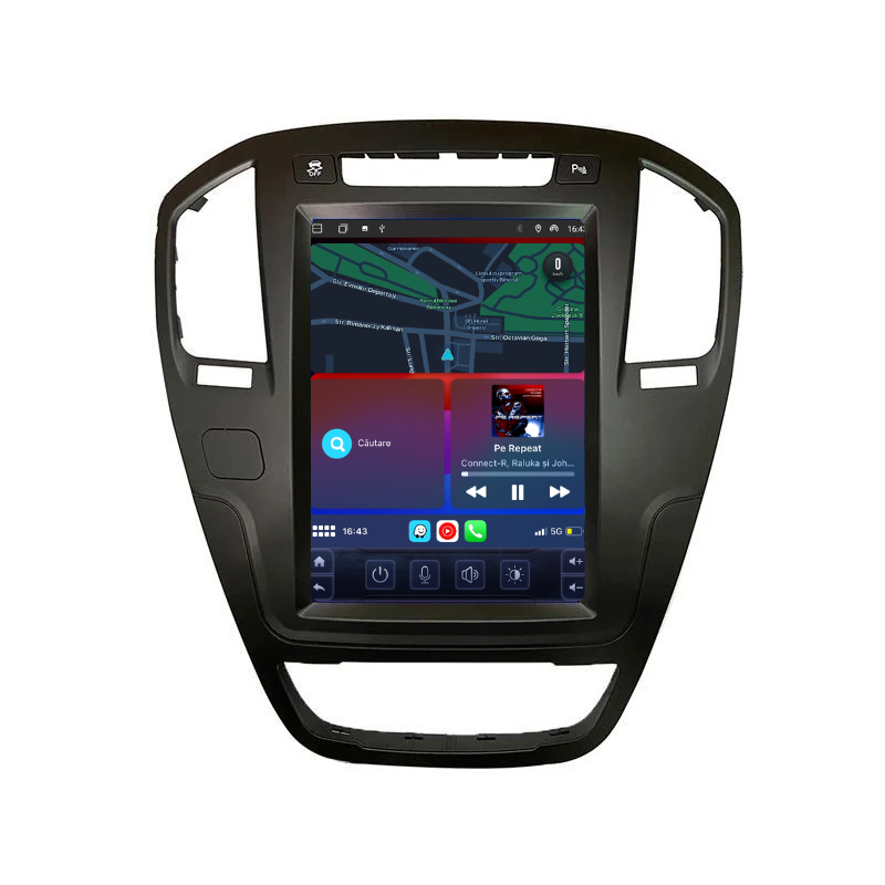 Navigatie Opel Insignia (2008-2013), Ecran tip tesla 9,7 inch, Carplay / Android auto, Youtube, Waze