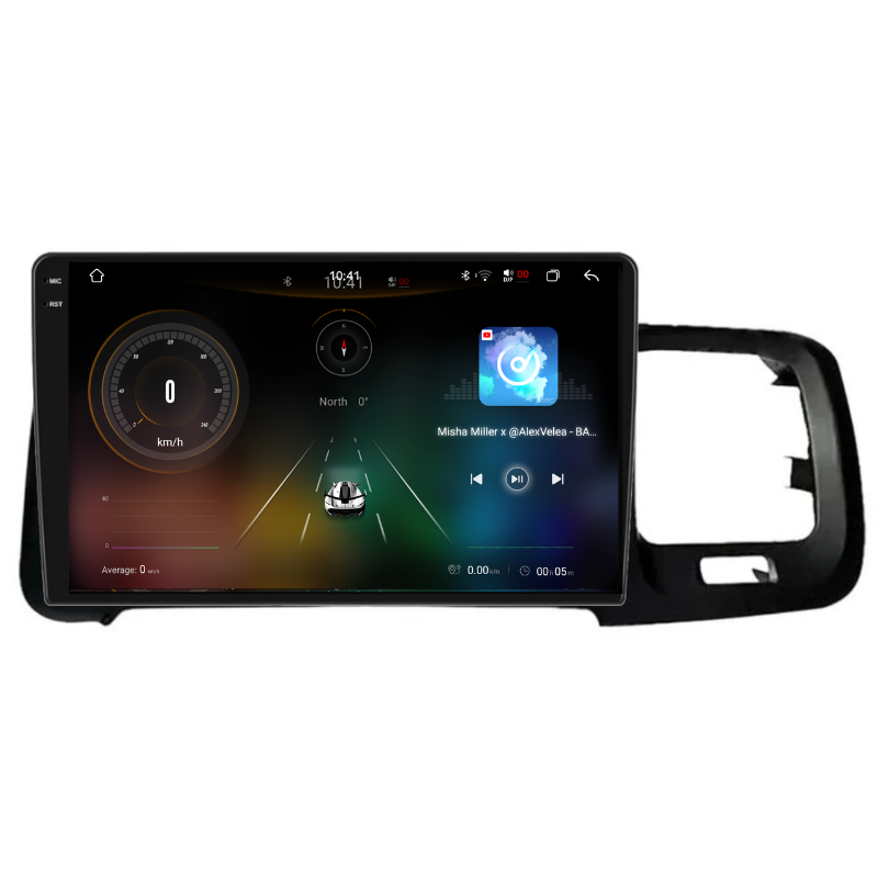 Navigatie Volvo S60 V60 (2014-2018), Ecran 9 inch, Carplay / Android auto, Youtube, Waze
