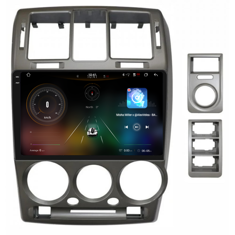 Navigatie Hyundai Getz (2002-2011), Ecran 9 inch, Carplay / Android auto, Youtube, Waze