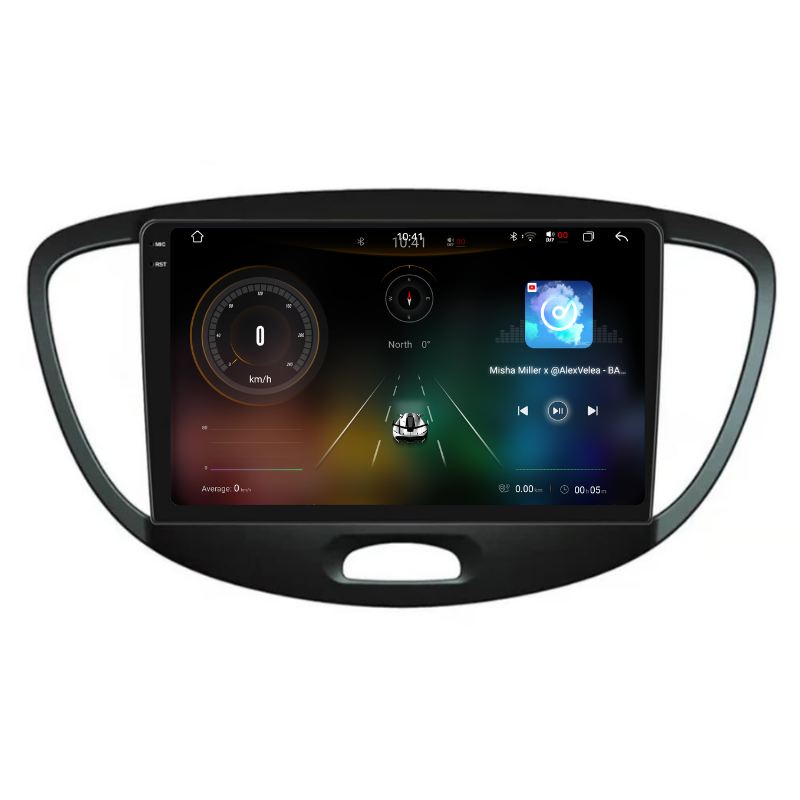 Navigatie Hyundai i10 (2007-2013), Ecran 9 inch, Carplay / Android auto, Youtube, Waze