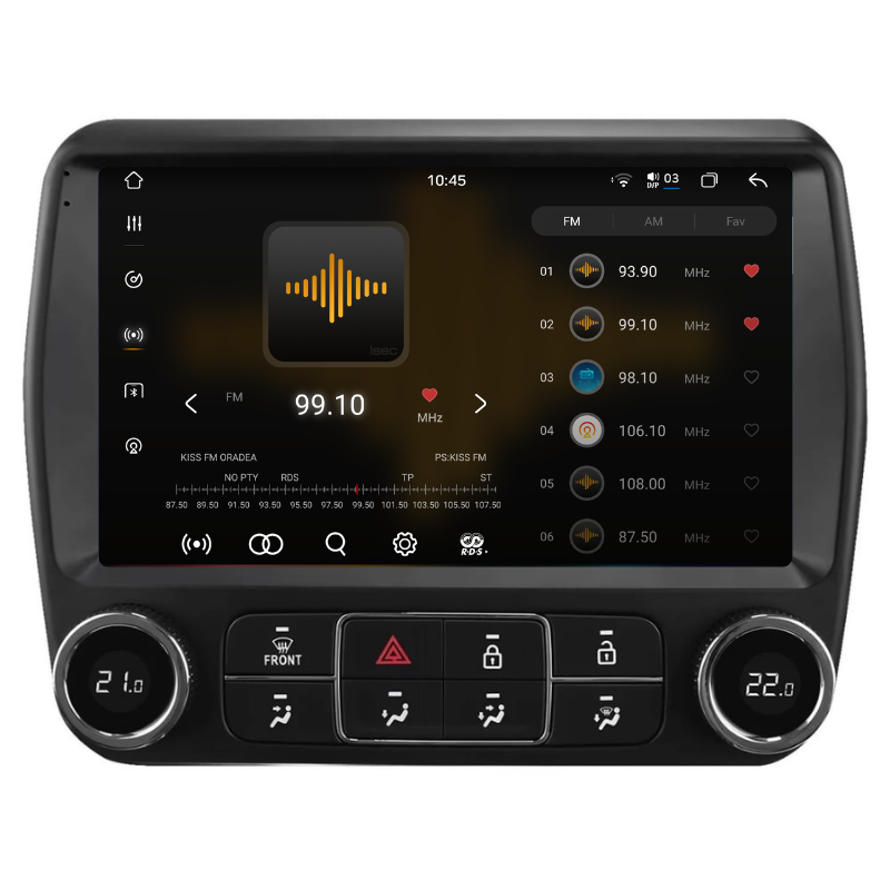 Navigatie Chevrolet Camaro (2010-2015), Ecran 9 inch, Carplay / Android auto, Youtube, Waze