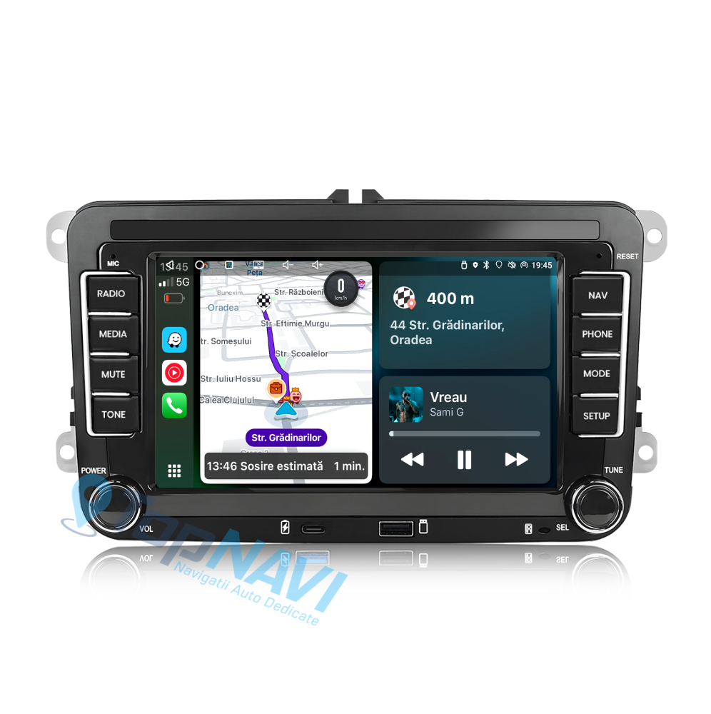 Navigatie Volkswagen passat B7, Ecran 7 inch, 2GB RAM 32GB, carplay / android auto