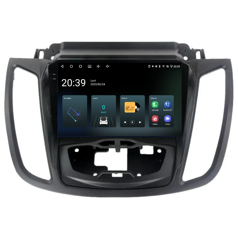 Navigatie Ford Kuga (2013-2018), Ecran 9 inch, Carplay / Android auto, Youtube, Waze
