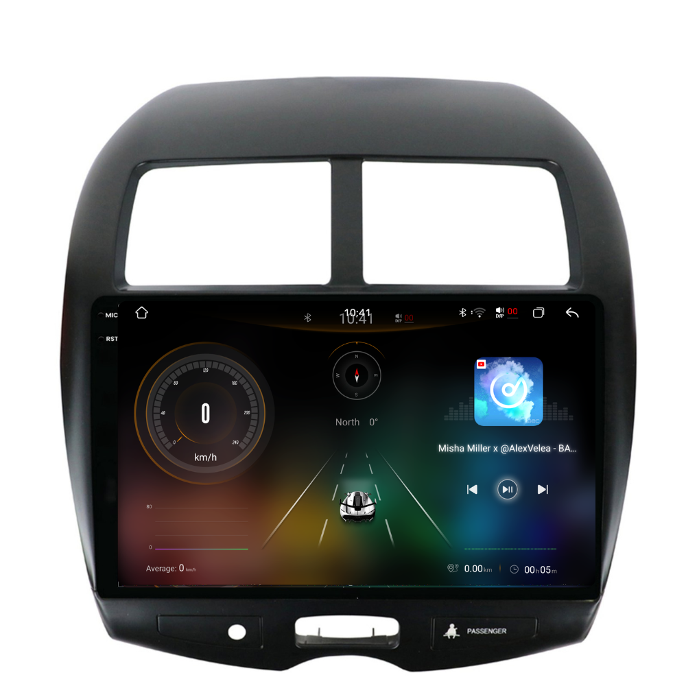 Navigație Mitsubishi ASX (2010-2015), Android, Ecran 10", Carplay / Android Auto
