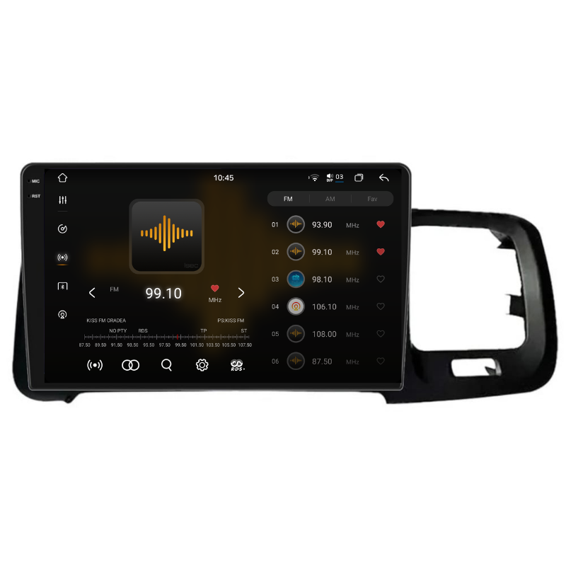 Navigatie Volvo S60 V60 (2014-2018), Ecran 9 inch, Carplay / Android auto, Youtube, Waze