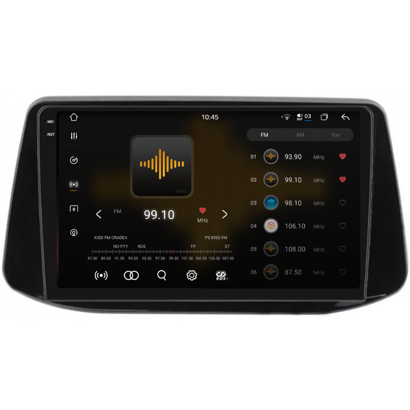 Navigatie Hyundai i30 (2017+), Ecran 9 inch, Carplay / Android auto, Youtube, Waze