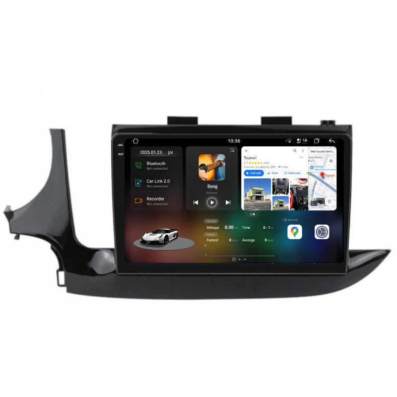 Navigatie Opel Mokka (2016-2020), Ecran 9 inch, Carplay / Android auto, Youtube, Waze