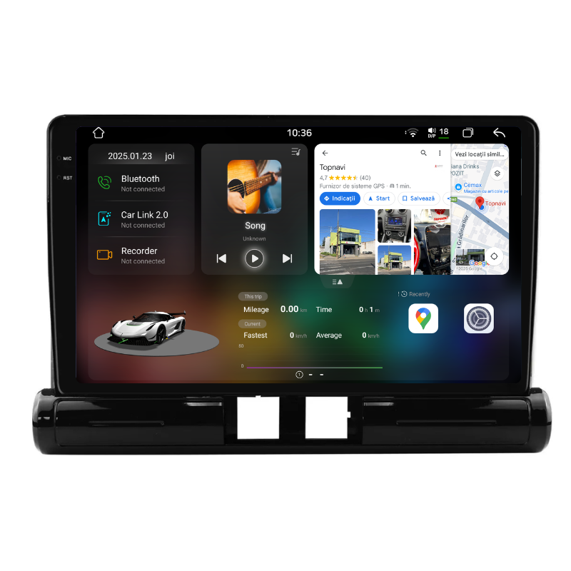Navigatie Citroen C3 / C3 Aircross (2016-2024), Ecran 9 inch, Carplay / Android auto, Youtube, Waze