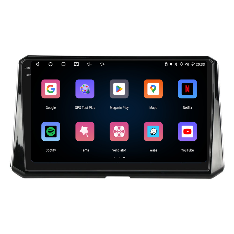 Navigatie Toyota Corolla (2018+), Ecran 9 inch, Carplay / Android auto, Youtube, Waze