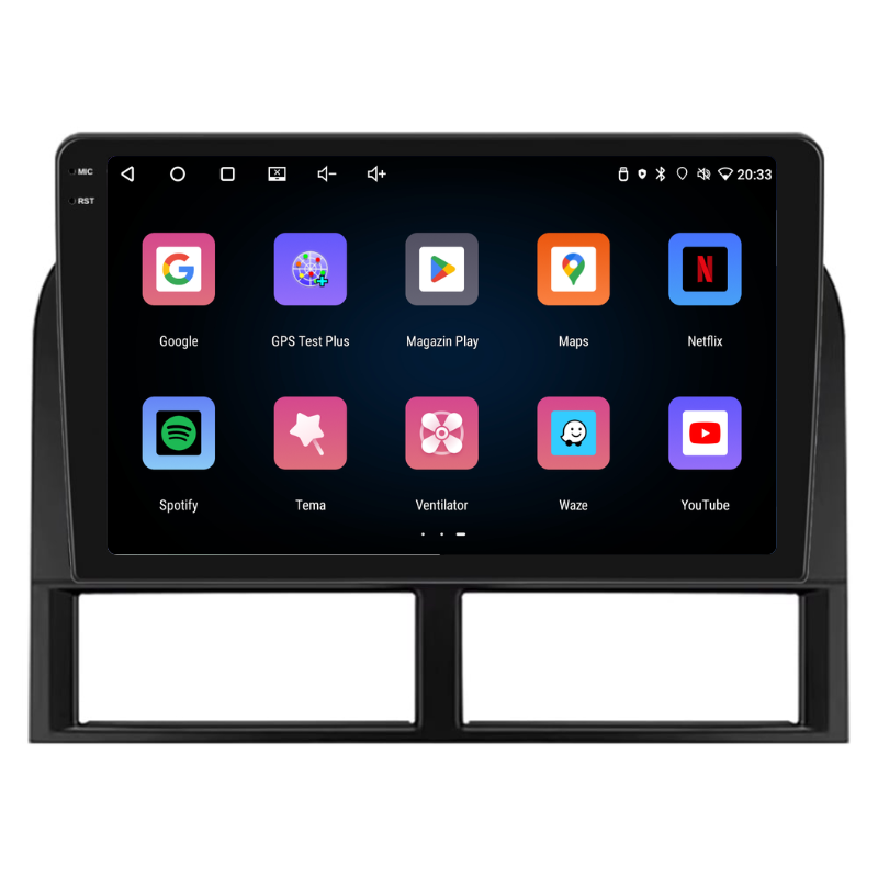 Navigatie Jeep Grand Cherokee (1998-2004), Ecran 9 inch, Carplay / Android auto, Youtube, Waze