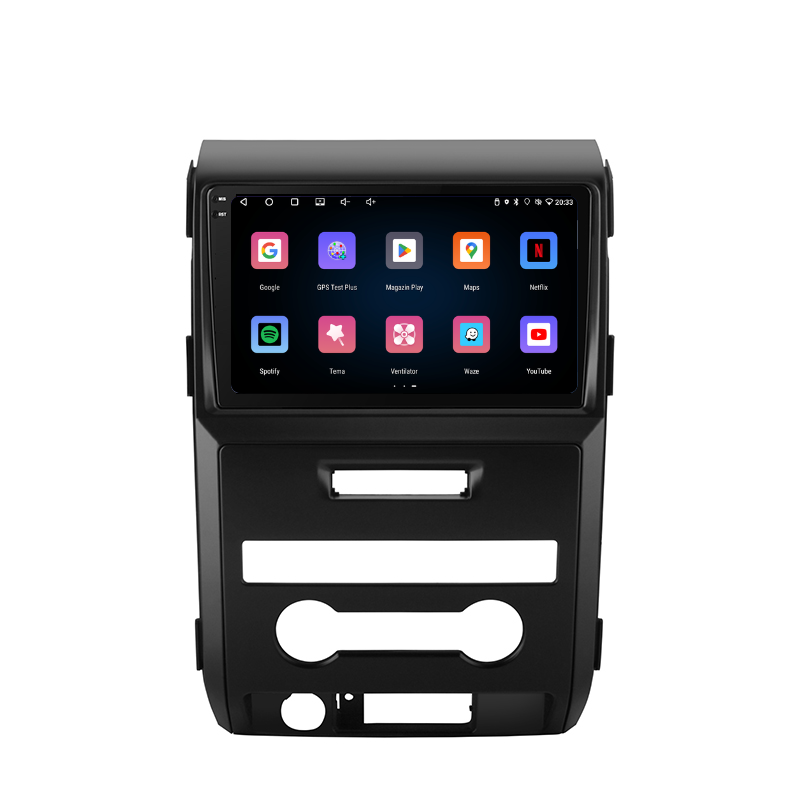Navigatie Ford Raptor (2008-2014), Ecran 9 inch, Carplay / Android auto, Youtube, Waze