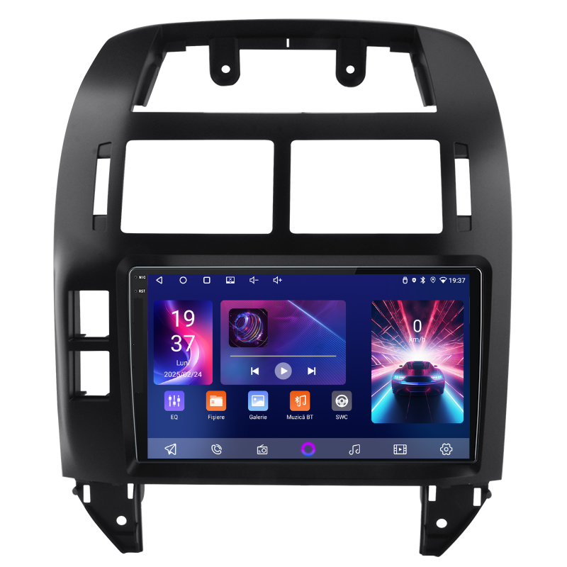 Navigatie Volkswagen Polo (1999-2009), Ecran 9 inch, Carplay / Android auto, Youtube, Waze