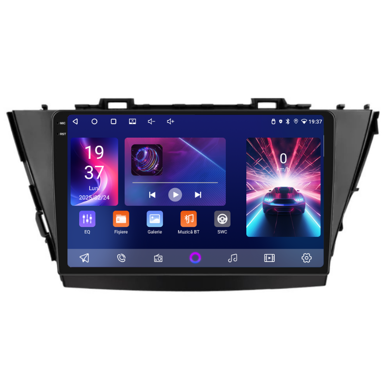 Navigatie Toyota Prius (2013-2015), Ecran 9 inch, Carplay / Android auto, Youtube, Waze