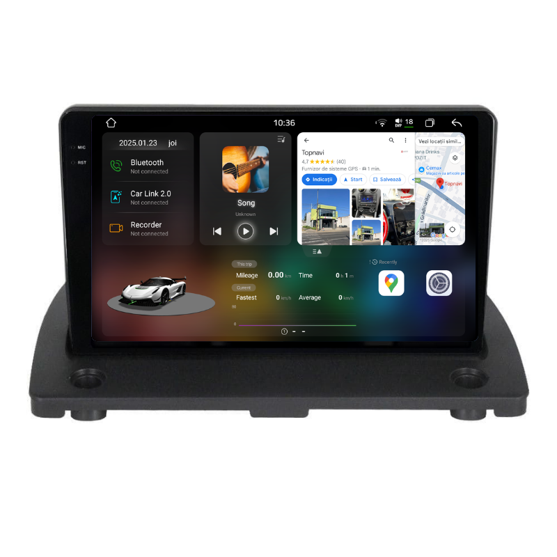 Navigatie Volvo XC90 (2004-2014), Ecran 9 inch, Carplay / Android auto, Youtube, Waze