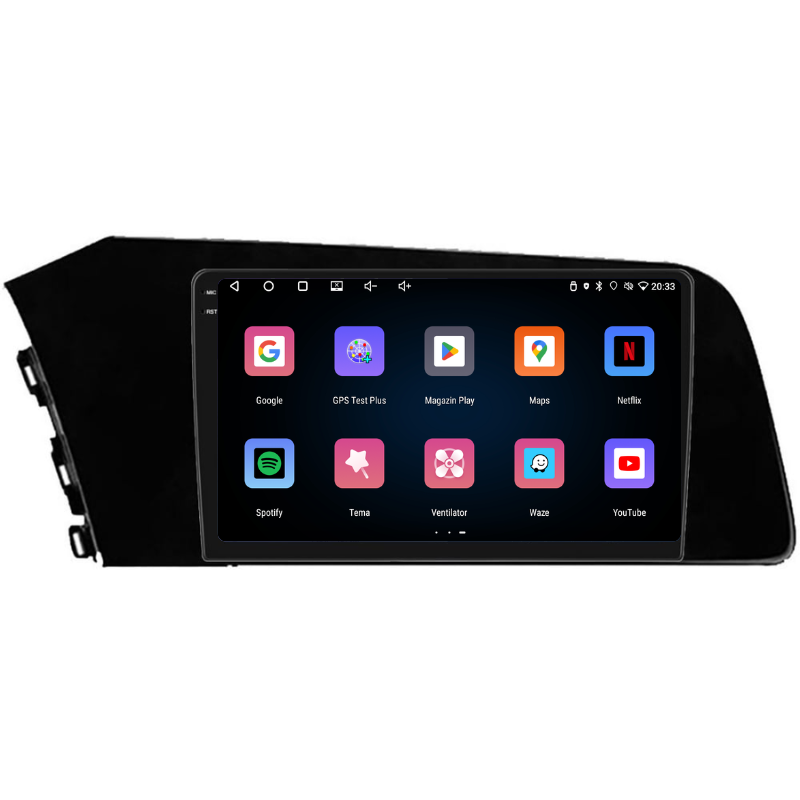 Navigatie Hyundai Elantra (2020+), Ecran 10 inch, Carplay / Android auto, Youtube, Waze