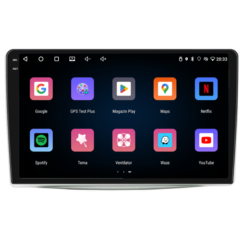 Navigatie Alfa Romeo Mito (2008-2018), Ecran 9 inch, Carplay / Android auto, Youtube, Waze