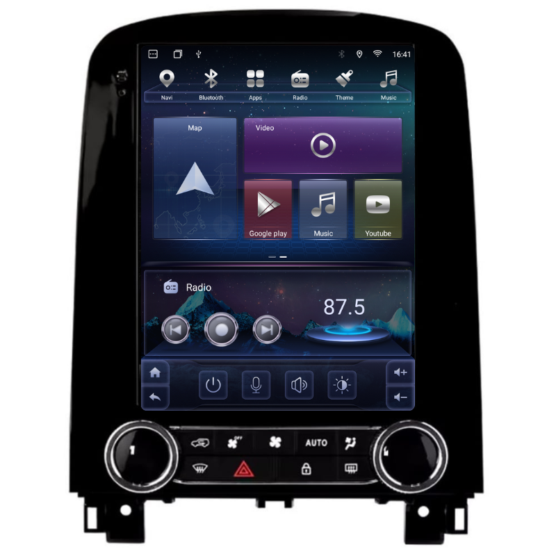 Navigatie Renault Scenic / Grand Scenic (2016-2023), Ecran tip tesla 9,7 inch, Carplay / Android auto, Youtube, Waze