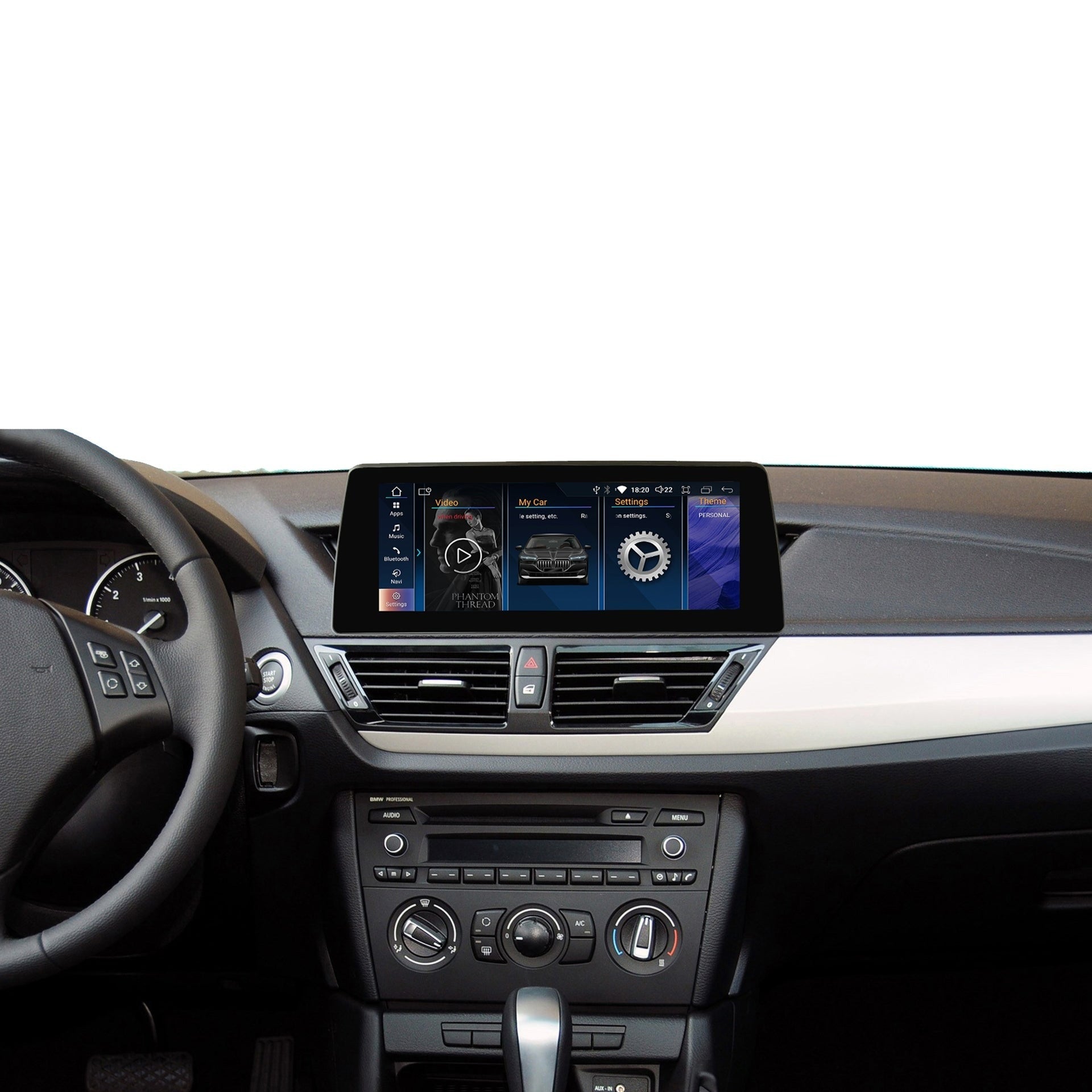 Navigatie Bmw X1 E84 (2009-2015), Android, Carplay / Android auto