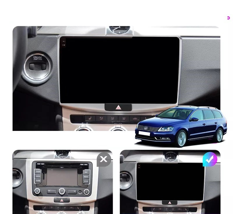 Navigatie Vw Passat B6 (2005-2014), Android, Ecran 10 inch, 1GB RAM 32GB