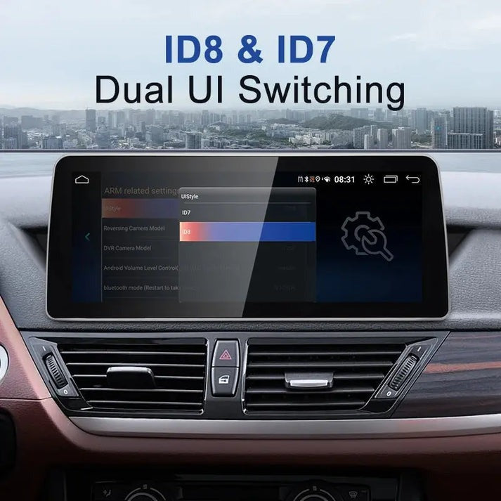 Navigatie Bmw X1 E84 (2009-2015), Android, 4GB 64GB, ecran 12.3 inch, sistem CIC