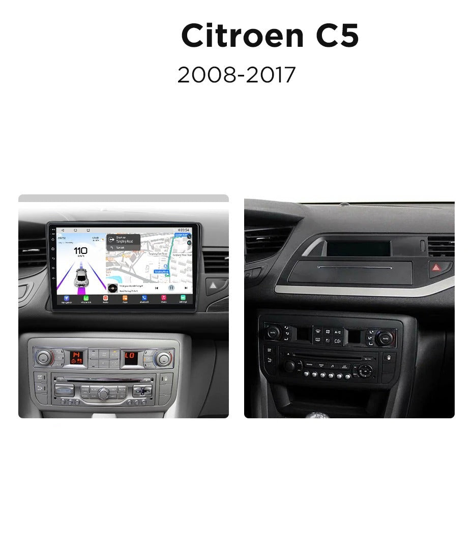 Navigatie Citroen C5 (2008-2017), Ecran 10", Carplay / Android Auto