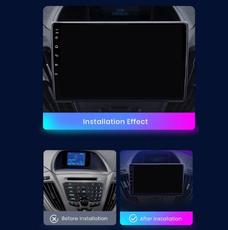 Navigatie Ford Transit Custom (2013-2020) Android, Ecran 9", Carplay / Android auto